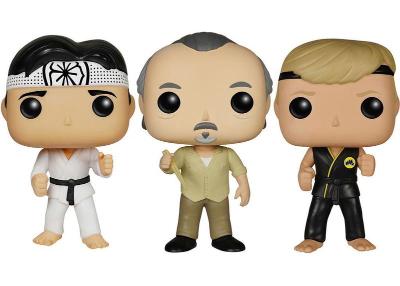 Daniel Larusso, Mr. Miyagi e Johnny Lawrence - The Karate Kid